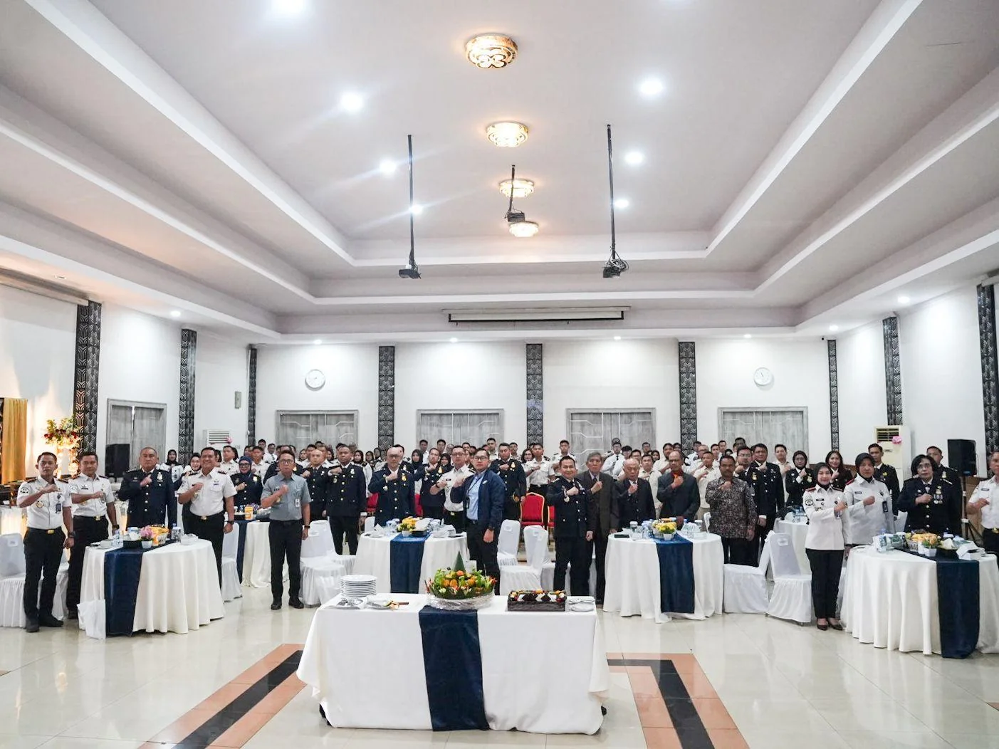 Kakanwil menugaskan Kepala Bidang Kekayaan Intelektual, Ery Kurniawan, untuk hadir mewakili dan memimpin jalannya partisipasi jajaran wilayah dalam rangkaian acara tersebut.Dok-Humas Kemenkum Jabar