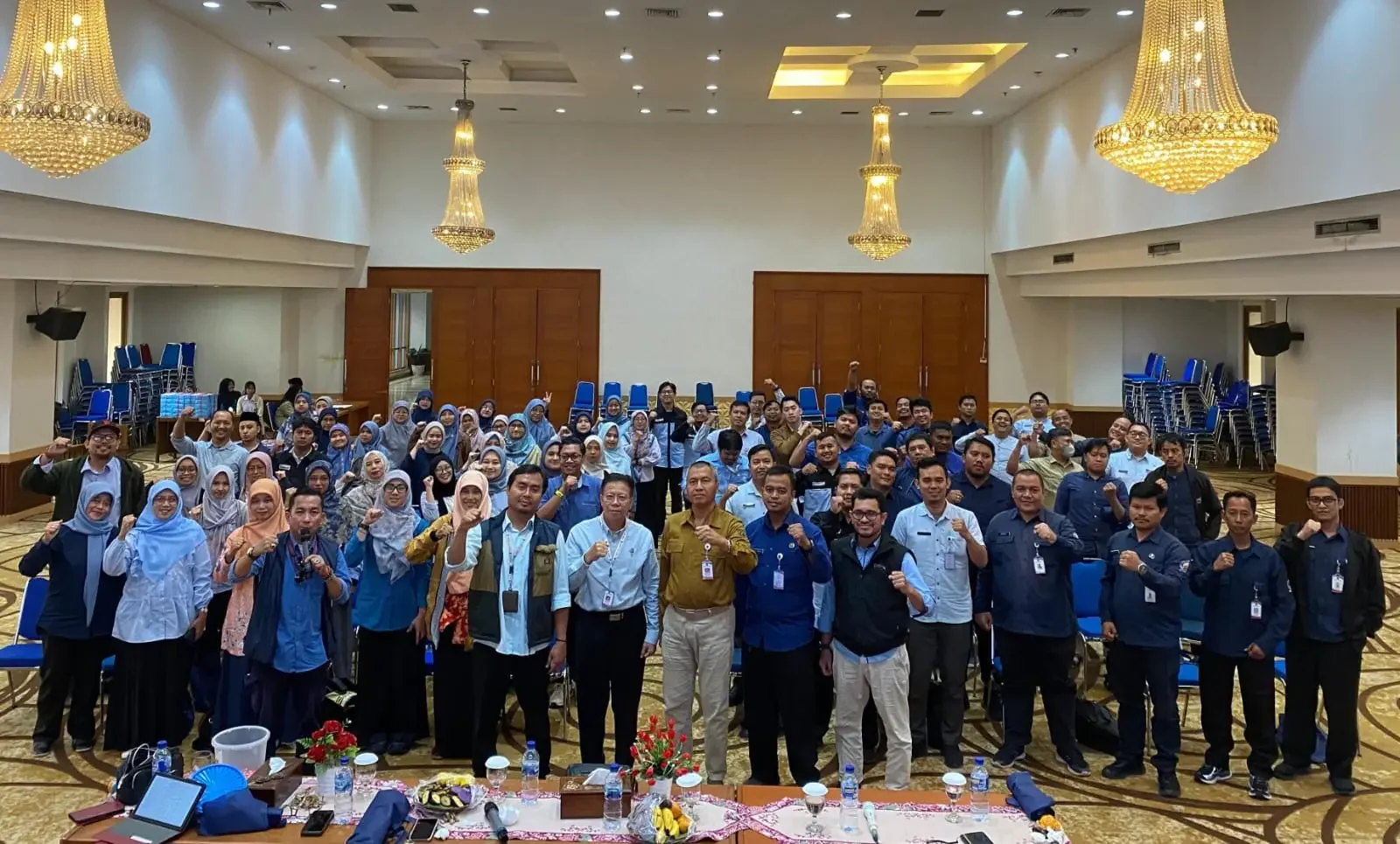 Dinas Komunikasi dan Informatika (Diskominfo) Kota Depok menggelar kegiatan Penguatan Kapasitas Sumber Daya Manusia (SDM) dan Sinergitas Dharma Wanita Persatuan (DWP) Tahun 2026, di Aula Lantai 10, Gedung Dibaleka 2, Selasa (10/02/26). (Foto:Diskominfo)