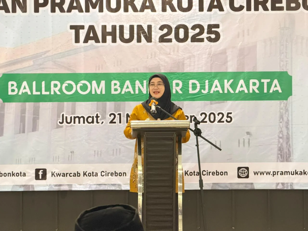Wakil Wali Kota Cirebon, Siti Farida Rosmawati, menegaskan bahwa pembinaan Gerakan Pramuka harus keluar dari zona formalitas.Ist