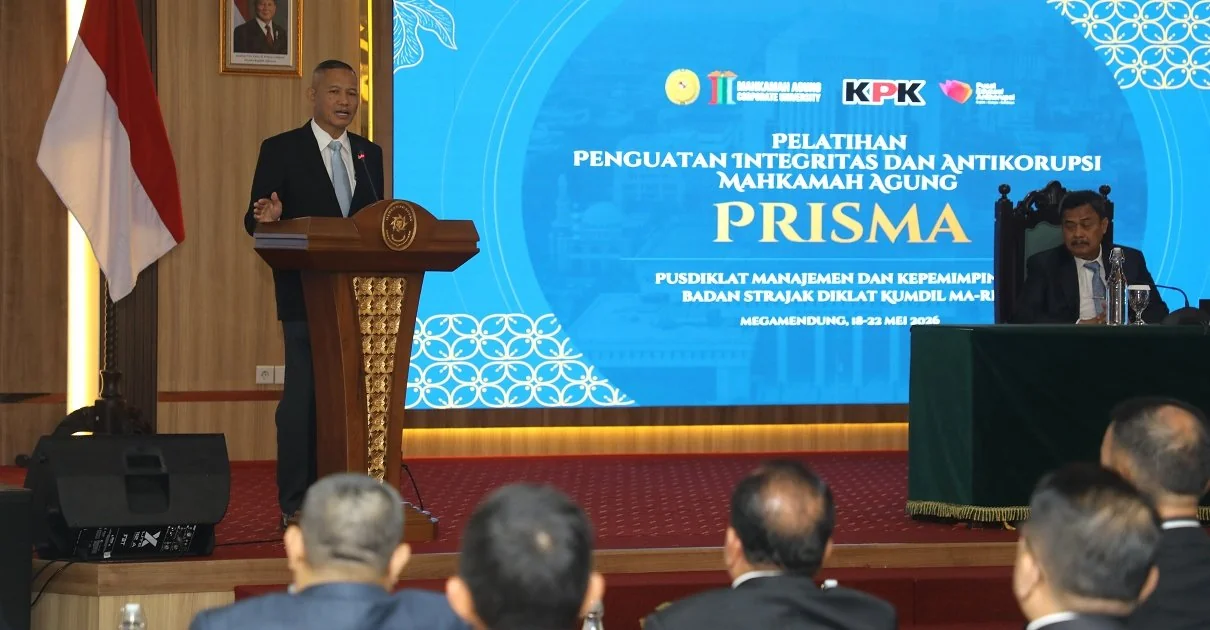 Wakil Ketua KPK, Ibnu Basuki Widodo, menegaskan penguatan integritas merupakan fondasi utama dalam membangun sistem penegakan hukum yang dipercaya masyarakat.Dok-Biro Humas KPK
