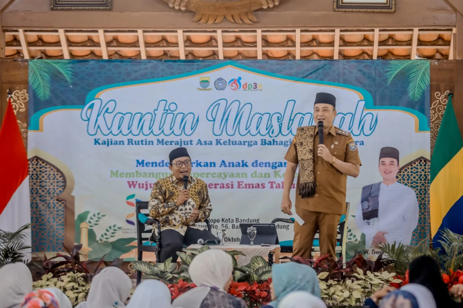 Wakil Wali Kota Bandung, Erwin mengajak seluruh kader Tim Penggerak PKK.Ist