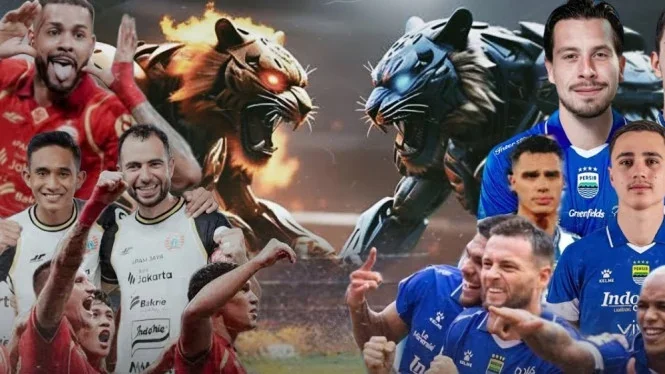 Jadwal Super League, Duel Klasik Persija vs Persib Minggu 10 Mei