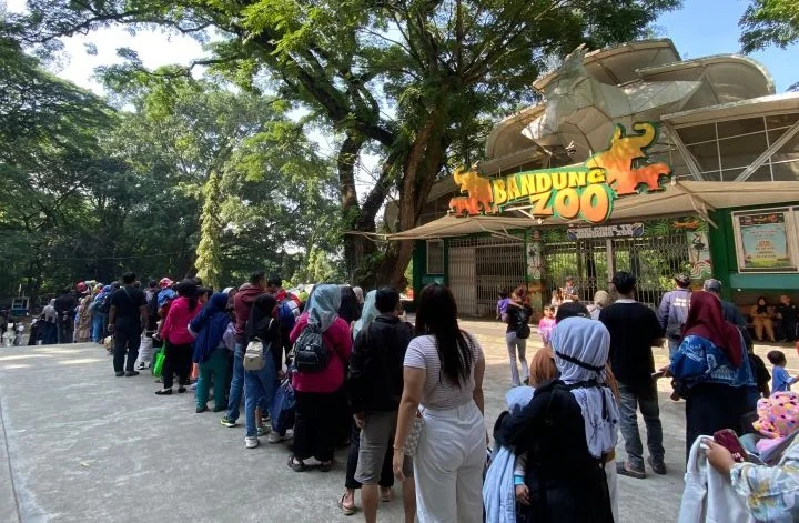 Animo Berkunjung Masyarakat Tinggi, Bandung Zoo Dibuka