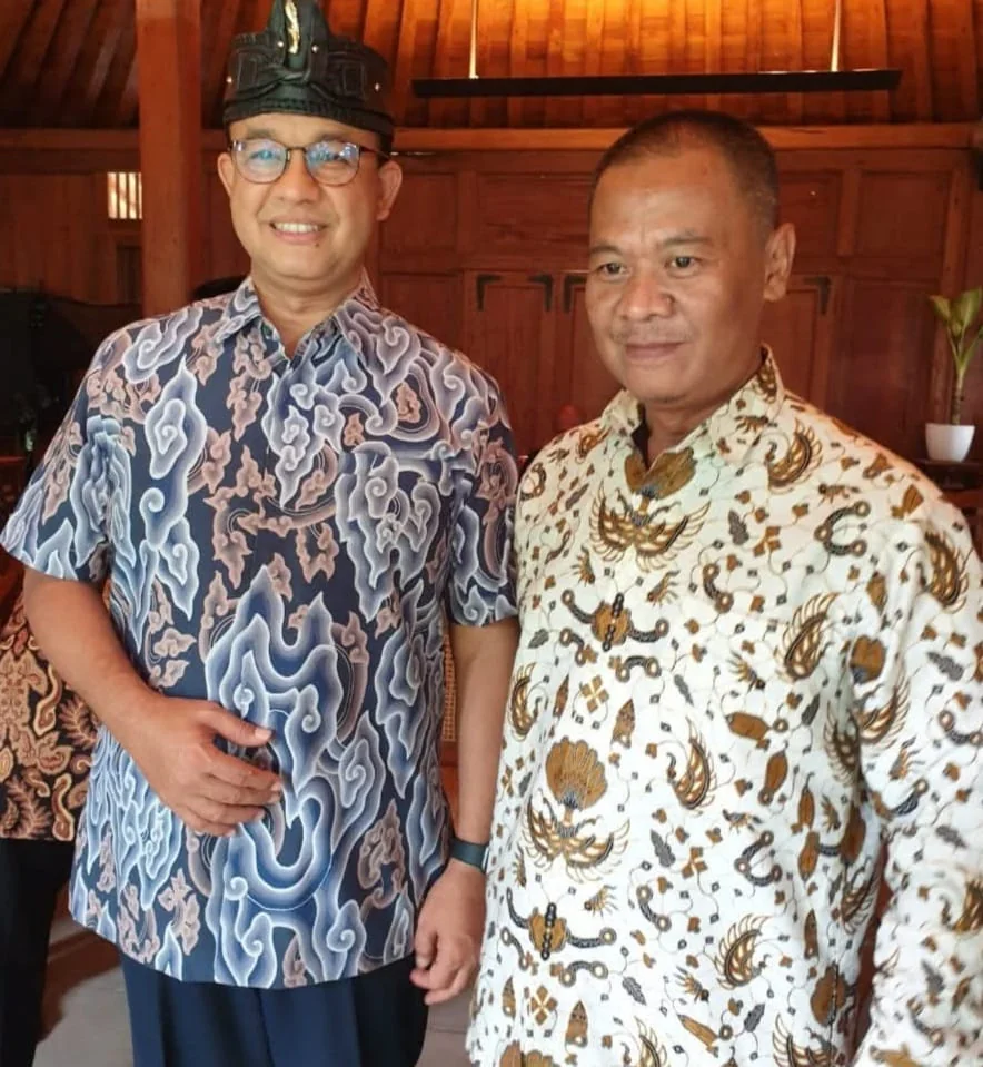 Dadan Supardan Bersama Anies R Baswedan.KabarSunda