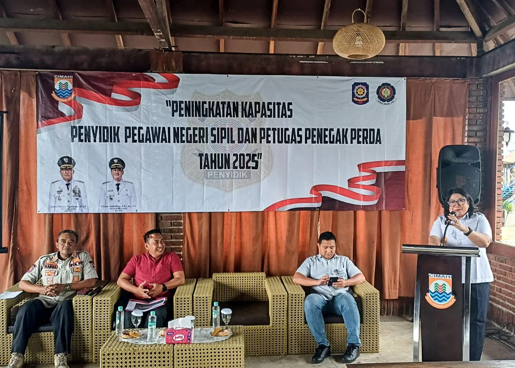 Kepala Divisi Pelayanan Hukum, Hemawati Br. Pandia, yang hadir mewakili Kepala Kantor Wilayah Kemenkum Jawa Barat, Asep Sutandar.Ist