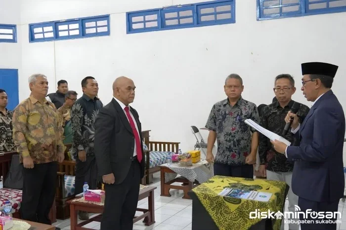 Sekretaris Daerah Kabupaten Sukabumi, Ade Suryaman.Ist