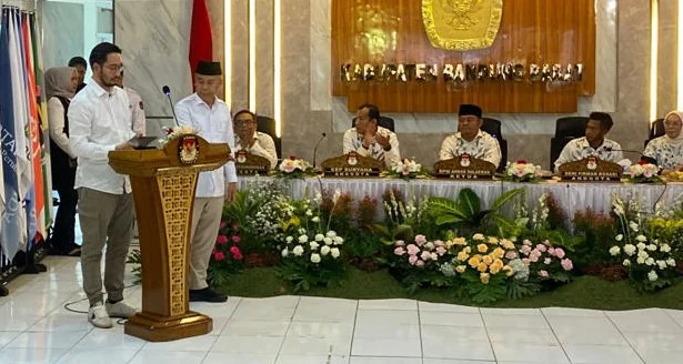 Jeje Govinda lega atas putusan MK yang menolak gugatan sengketa Pilkada 2024 yang diajukan oleh Hengky Kurniawan-Ade Sudradjat.