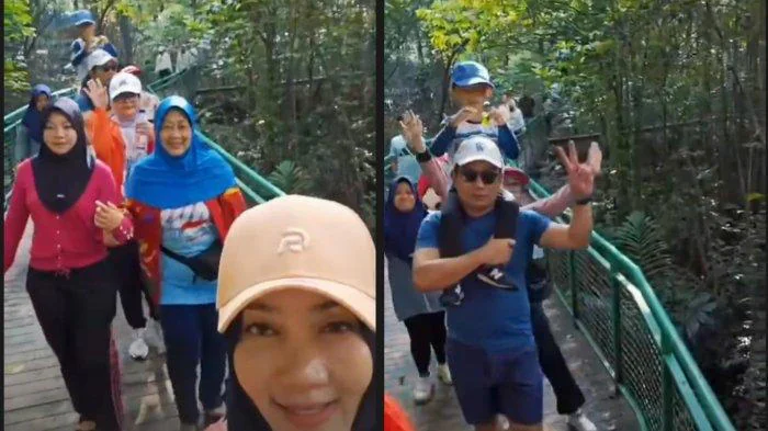 Ridwan Kamil memilih pamer keharmonisan dengan istrinya, Atalia Praratya. (Instagram Atalia Praratya)