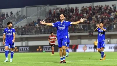 Hasil Super League: Persib Bandung Lumat Borneo FC 3-1