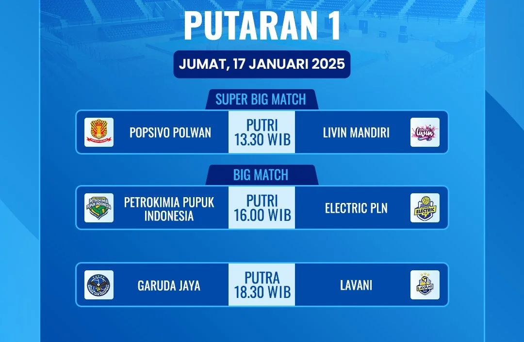 PLN Mobile Proliga 2025, Super Big Match LavAni vs Bank Sumselbabel Tutup Pertandingan