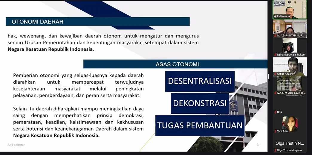 Nongki Santai" Daring: Soroti Peran Strategis Otonomi Daerah dalam Kejar Swasembada Pangan Nasional.Ist