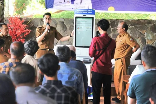 Wakil Bupati Sumedang M. Fajar Aldila menyampaikan apresiasi yang tinggi kepada para wajib pajak Pajak Barang dan Jasa Tertentu.Diskomimfosanditik