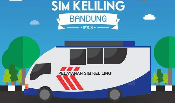 SIM Keliling di Bandung Hari Ini Selasa 28 April 2026
