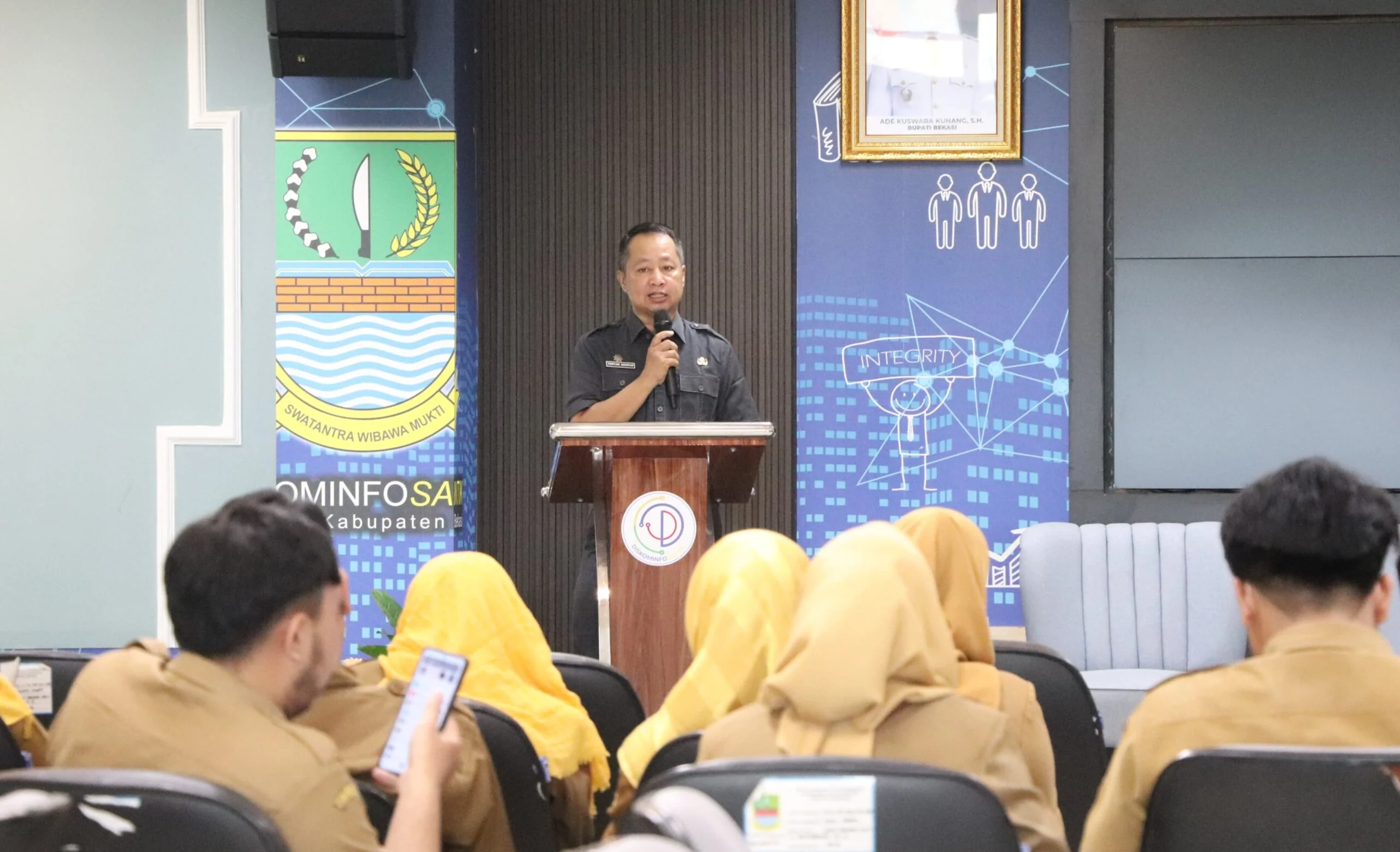 Kepala Diskominfosantik Kabupaten Bekasi, Yan Yan Akhmad Kurnia.Ist