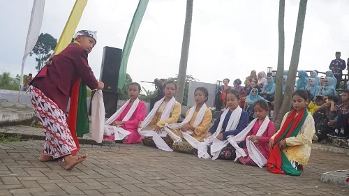 Ekosistem Budaya Kasumedangan Vol 18 yang digelar di Geoteater Rancakalong.Dok-Diskominfosanditik Sumedang