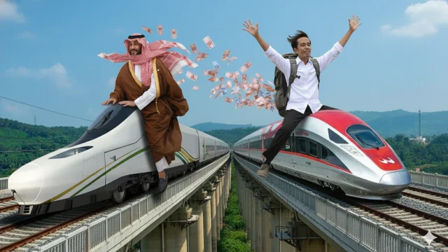 Kok Bisa Kereta Cepat Arab Saudi 1.500 Km Hanya Rp116 Triliun, Indonesia 142 Km Rp118 Triliun
