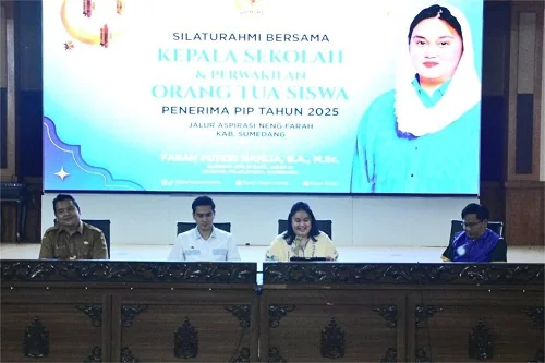Wakil Bupati Sumedang  M Fajar Aldila mengistrusikan kepada Dinas Pendidikan agar mengawal betul-betul amanah dana  Program Indonesia Pintar (PIP) yang sudah disalurkan kepada penerima manfaat.Dok-Diskominfosanditik Sumedang
