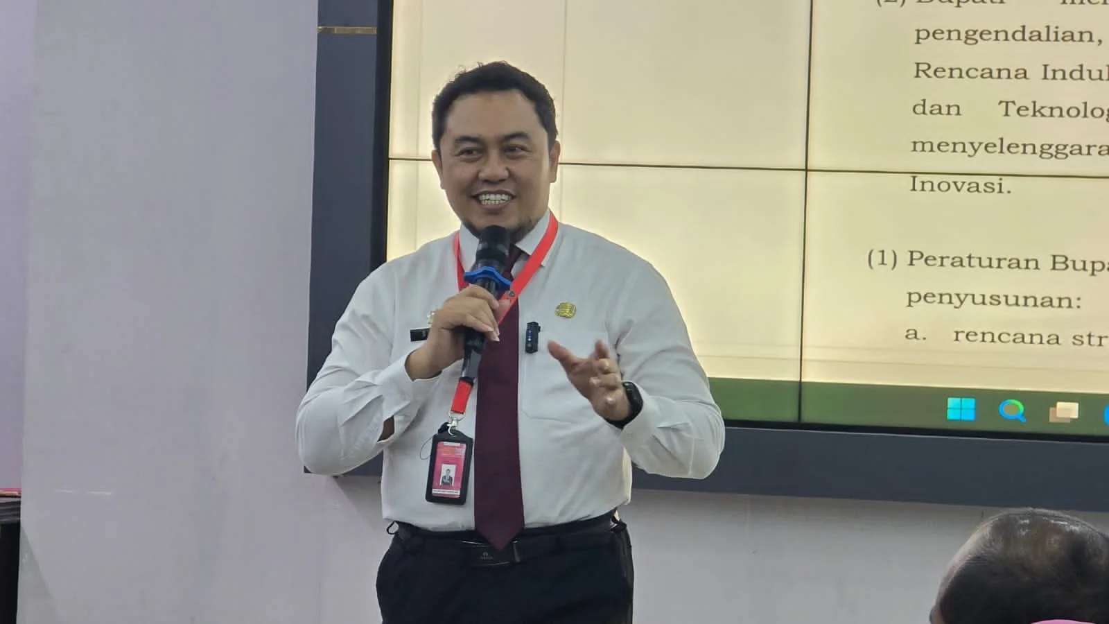 Kepala Badan Perencanaan Pembangunan Daerah (Bappeda) Kabupaten Bekasi, Dwy Sigit Andrian.Ist