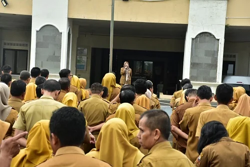 Sekretaris Daerah (Sekda) Kabupaten Sumedang Tuti Ruswati.Ist