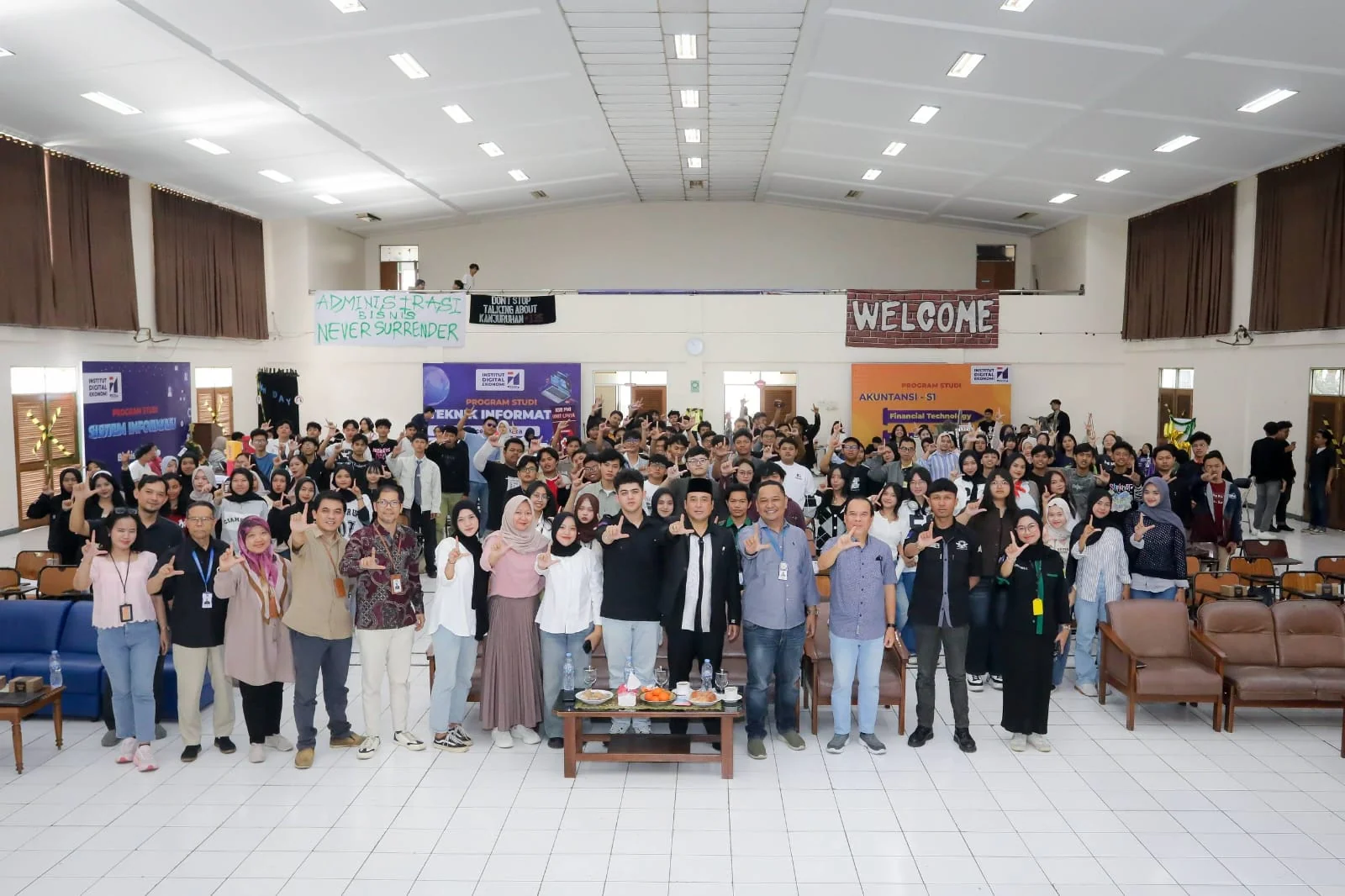 Wakil Wali Kota Bandung, Erwin di Kampus LPKIA Jalan Soekarno-Hatta,Sabtu 4 Oktober 2025.Ist