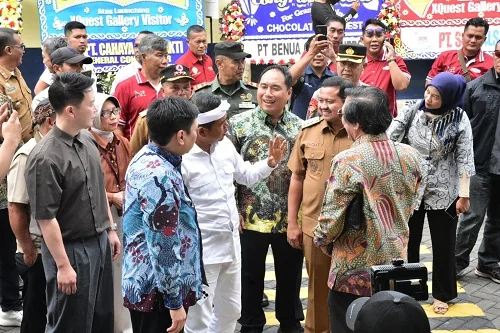 Didampingi Gubernur Jawa Barat Dedi Mulyadi,Bupati Sumedang Dony Ahmad Munir akan terus menjaga investasi di Kabupaten Sumedang.Ist