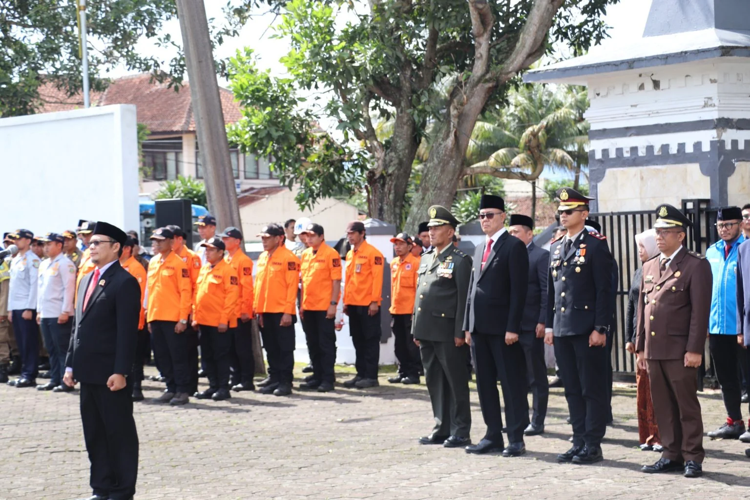Wali Kota Sukabumi Ayep Zaki mengajak seluruh elemen masyarakat untuk meneladani nilai – nilai luhur para pahlawan.Ist