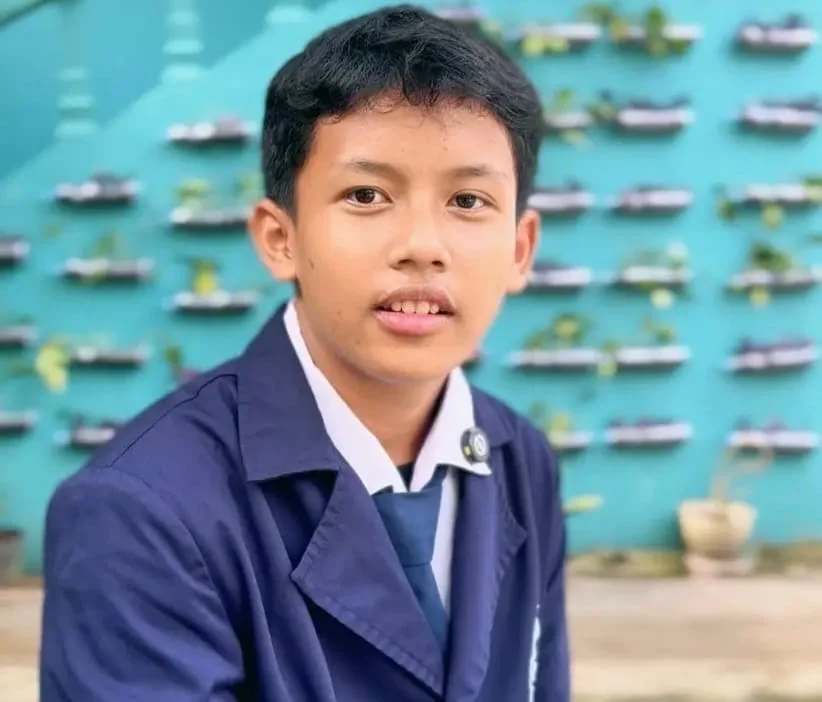 Agies Maulidan, Siswi kelas 7 A , MTs Al Jihad (Foto: Diskominfo Depok).