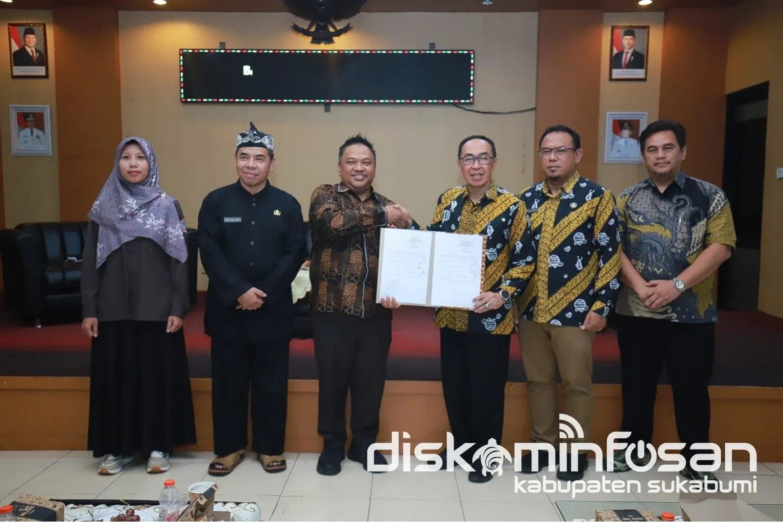 Sekretaris Daerah Kabupaten Sukabumi, Ade Suryaman, menekankan pentingnya integrasi pembangunan lintas sektor.Dok-Bid IKP/Diskominfosan