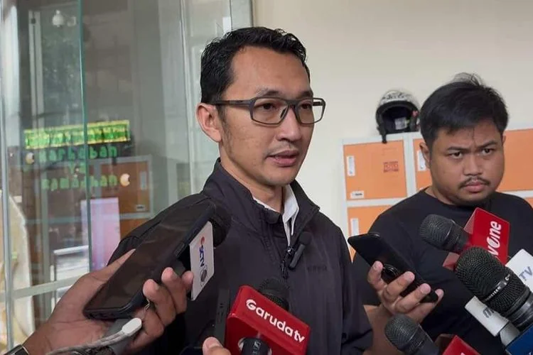 Juru Bicara KPK Budi Prasetyo saat memberikan keterangan di Gedung Merah Putih KPK, Jakarta,Ist.