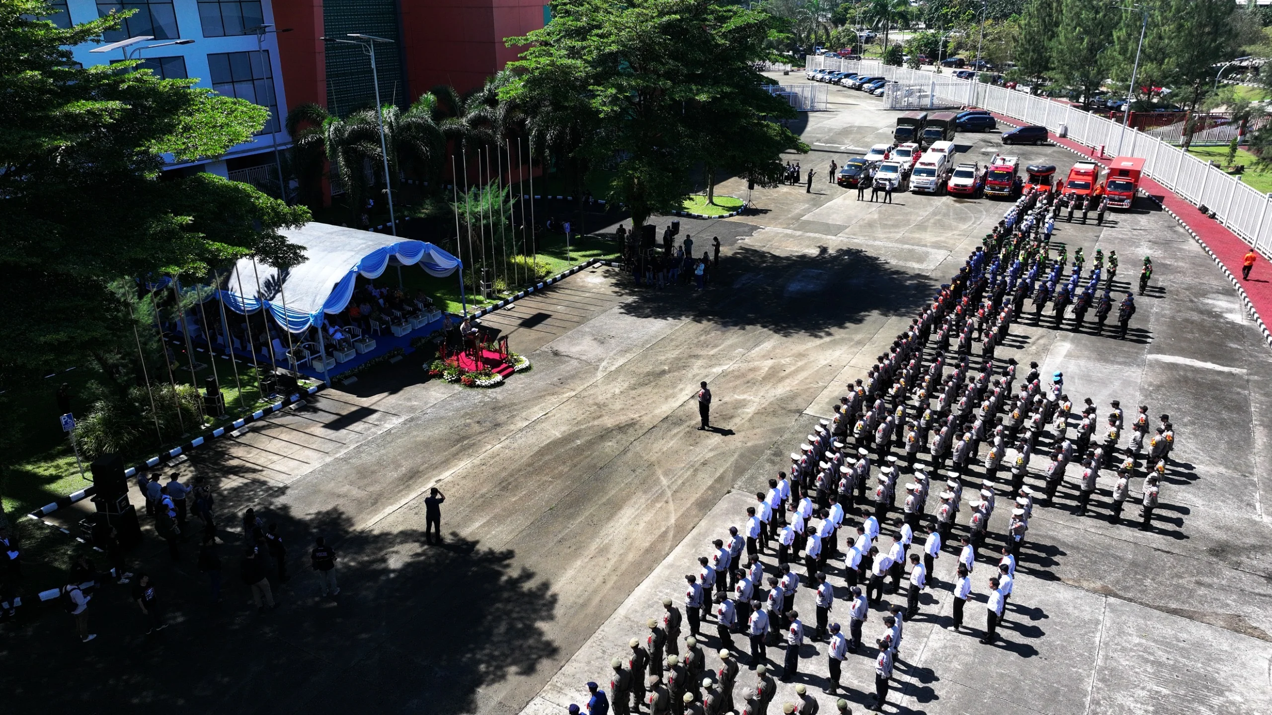 Bupati Bogor, Rudy Susmanto menyampaikan apresiasi kepada jajaran TNI, Polri, serta seluruh unsur yang terlibat dalam pelaksanaan Operasi Ketupat Lodaya 2026 guna menjaga keamanan dan kelancaran perayaan Idul Fitri.Dok-Diskominfo Kab Bogor