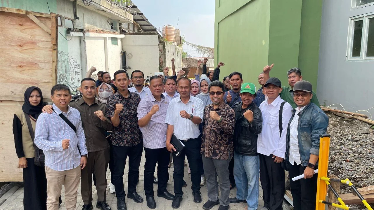 Komisi C DPRD Kota Bandung Tinjau Lokasi (Dok-Ridhwan)