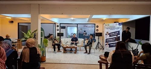 Wakil Bupati Sumedang M Fajar Aldila menyampaikan program ketahanan pangan Pemkab Sumedang.Ist