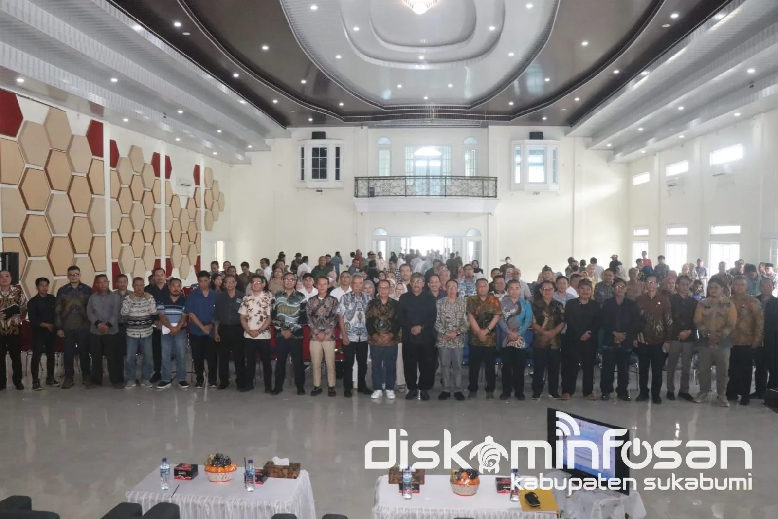 Bupati Sukabumi H. Asep Japar menyampaikan apresiasi dan terima kasih kepada para pengusaha di Kabupaten Sukabumi yang terus bersinergi dengan pemerintah, khususnya dalam penanganan pascabencana.Dok-Bidang IKP_Diskominfosan