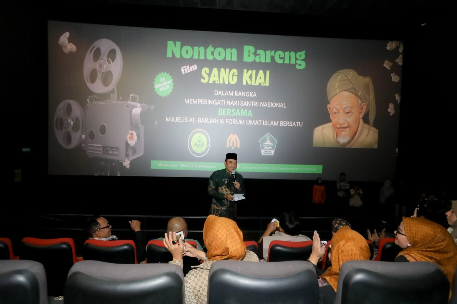 Wakil Wali Kota Bandung, Erwin, yang turut hadir dalam kesempatan tersebut memberikan apresiasi kepada para panitia.Ist