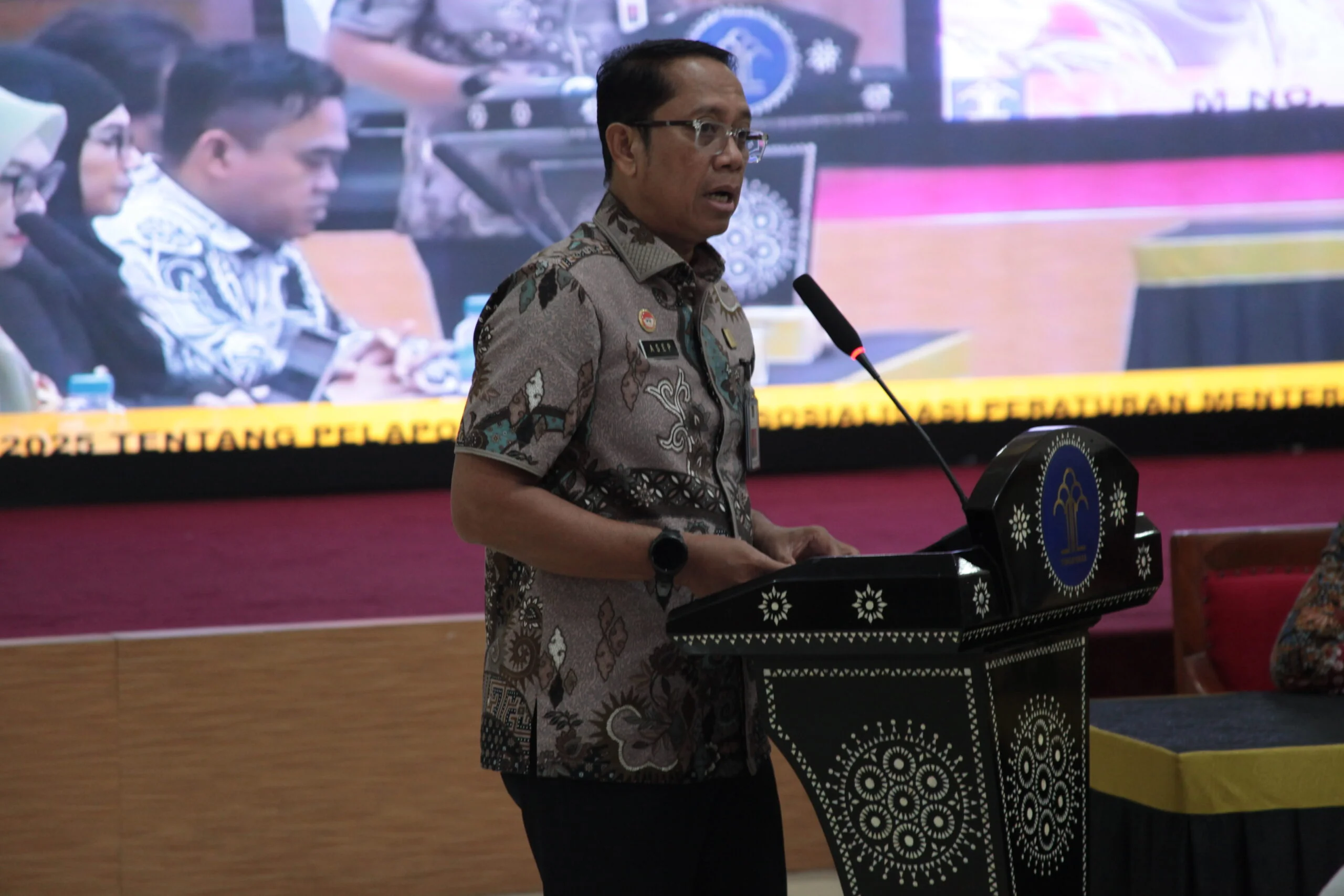 Kepala Kantor Wilayah Kemenkum Jawa Barat, Asep Sutandar, menekankan bahwa Peraturan Menteri (Permenkum) Nomor 16 Tahun 2025 merupakan langkah strategis untuk memperkuat kepastian hukum dan perlindungan bagi ahli waris.Dok-Humas Kemenkum Jabar