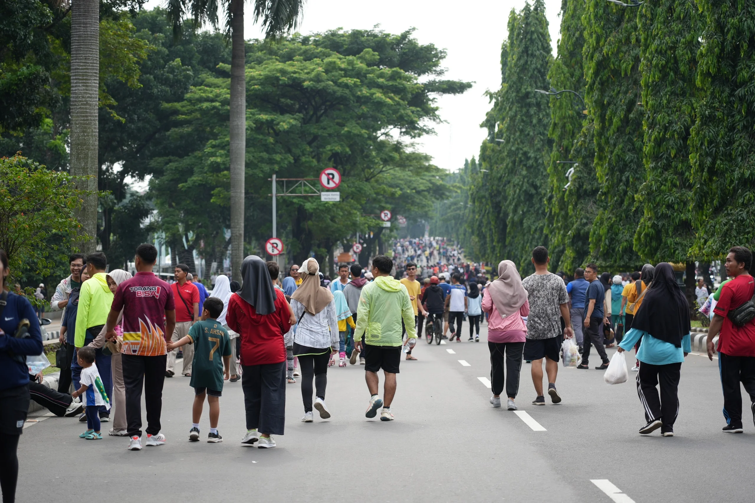 Pemerintah Kabupaten Bogor kembali menggelar pelaksanaan Car Free Day (CFD) Tegar Beriman pada Minggu esok.Dok-Diskomimfo