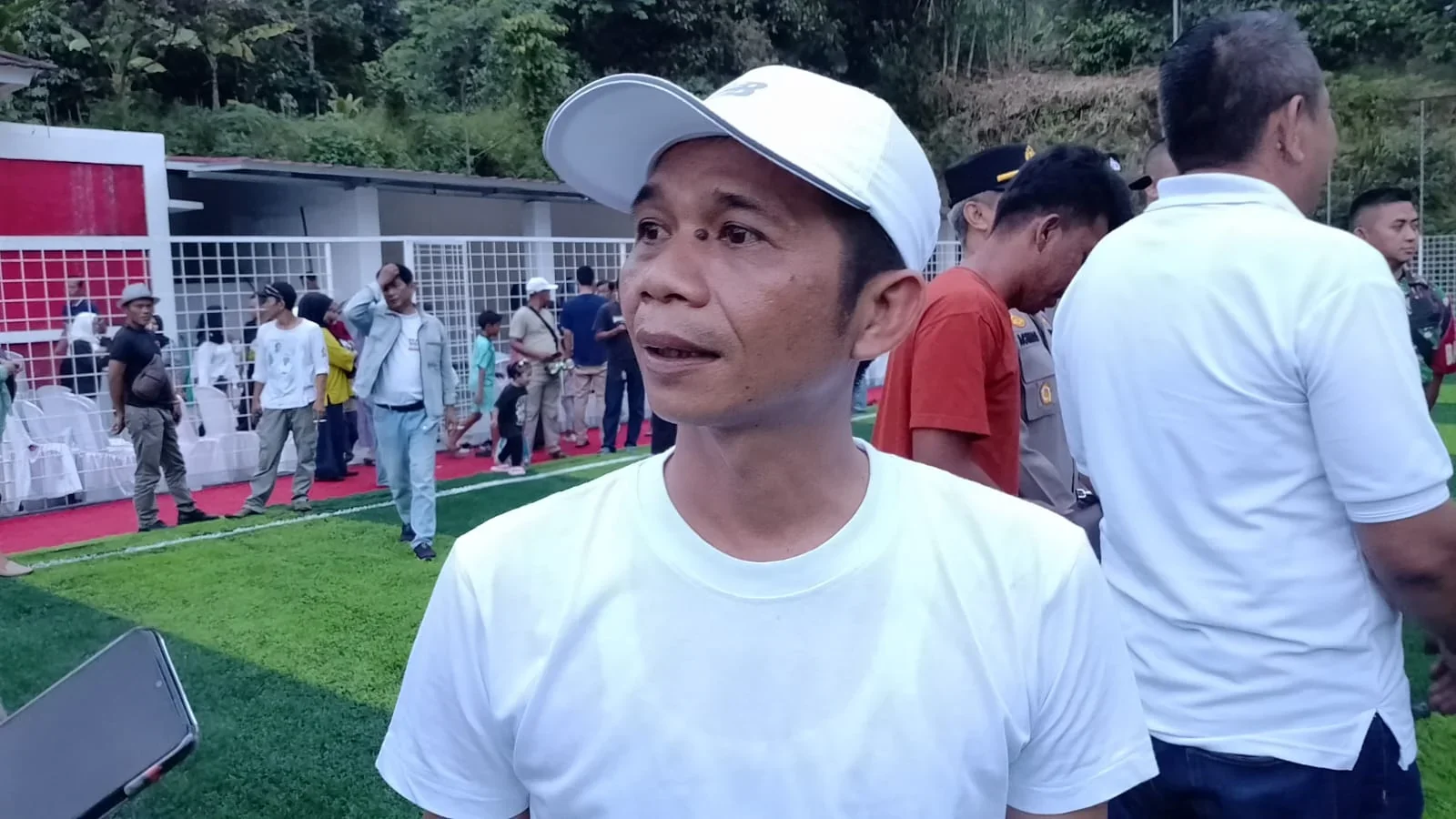 Bupati Purwakarta terpilih, Saepul Bahri Binzein, yang lebih akrab disapa Om Zein.