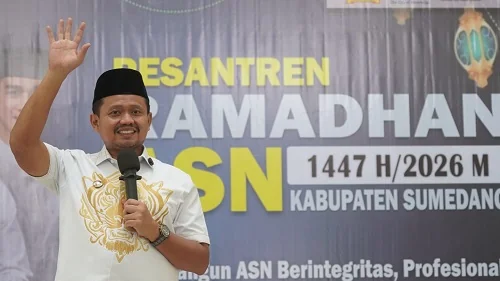 Bupati Sumedang Dony Ahmad Munir menegaskan, Ramadan Tahun Ini harus Lebih Baik dari Tahun-tahun Sebelumnya.Dok-Diskominfosanditik Sumedang