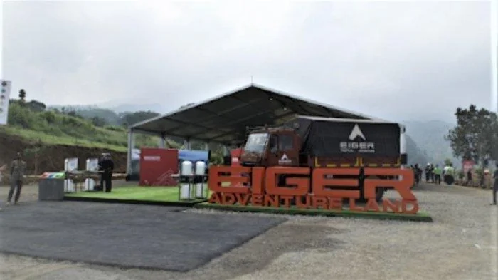 Kawasan wisata Eiger Adventure Land (EAL), Megamendung, Kabupaten Bogor.