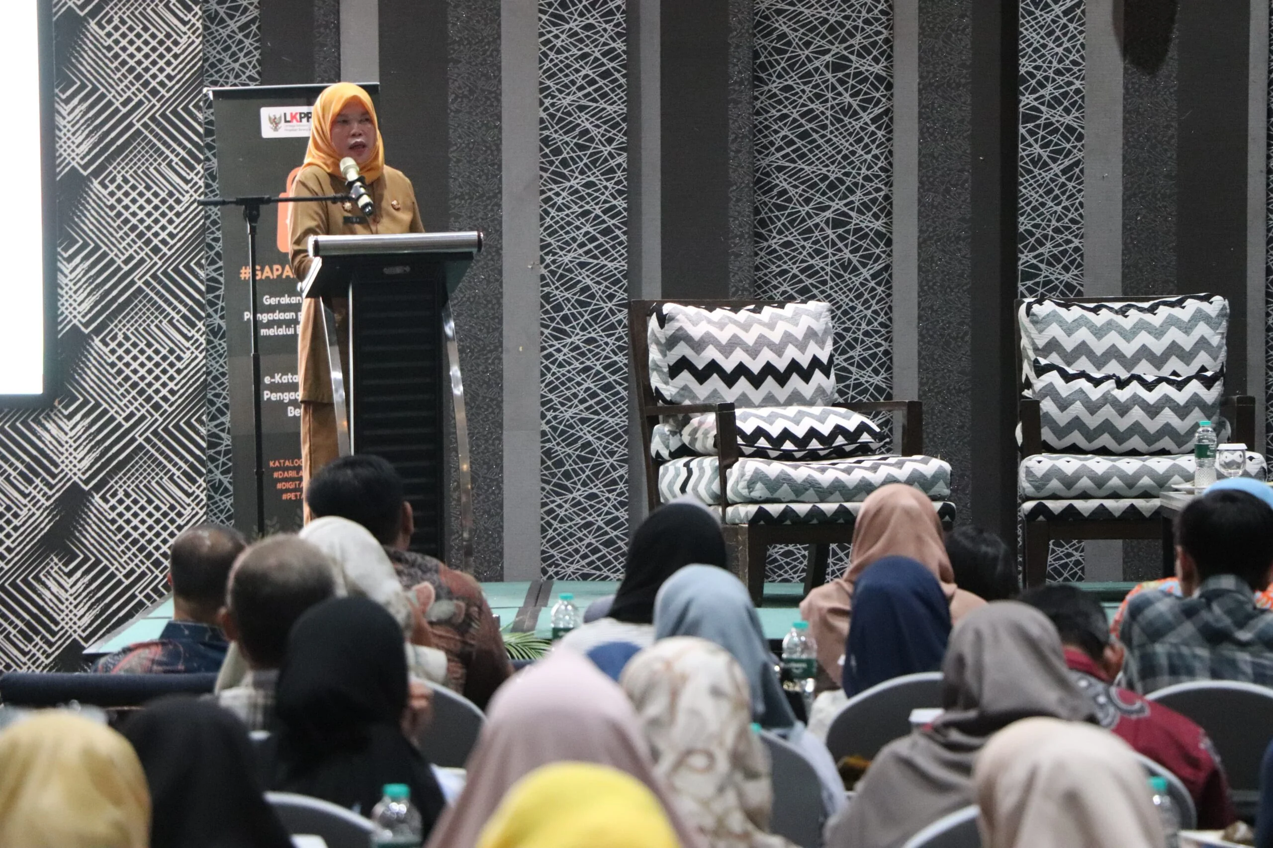 Penjabat Sekda Kabupaten Bekasi Ida Farida menyampaikan bahwa kehadiran katalog elektronik versi 6.Ist