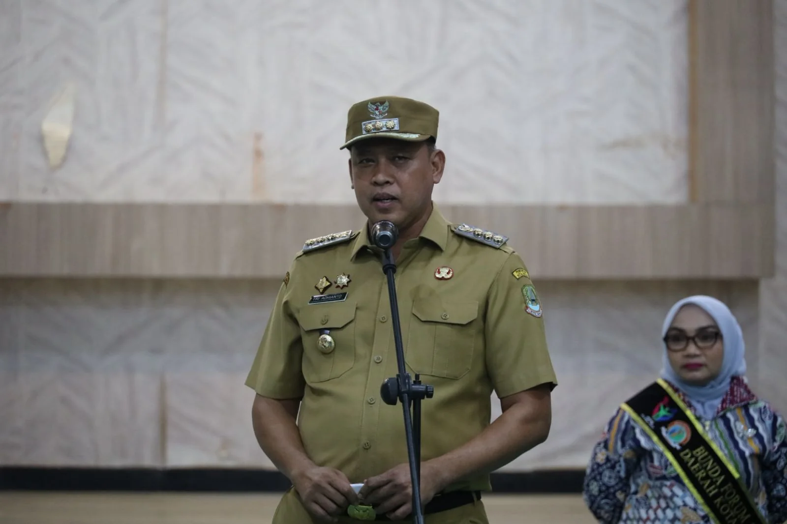 Pemerintah Kota Bekasi menandai satu tahun kepemimpinan Wali Kota Bekasi, Tri Adhianto.Dok-Diskominfostandi Kota Bekasi