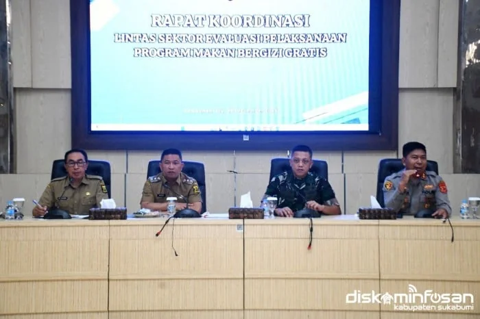 Pemkab Sukabumi Evaluasi Program MBG, Wabup Tegaskan Pentingnya Integritas Pelaksanaan.Ist