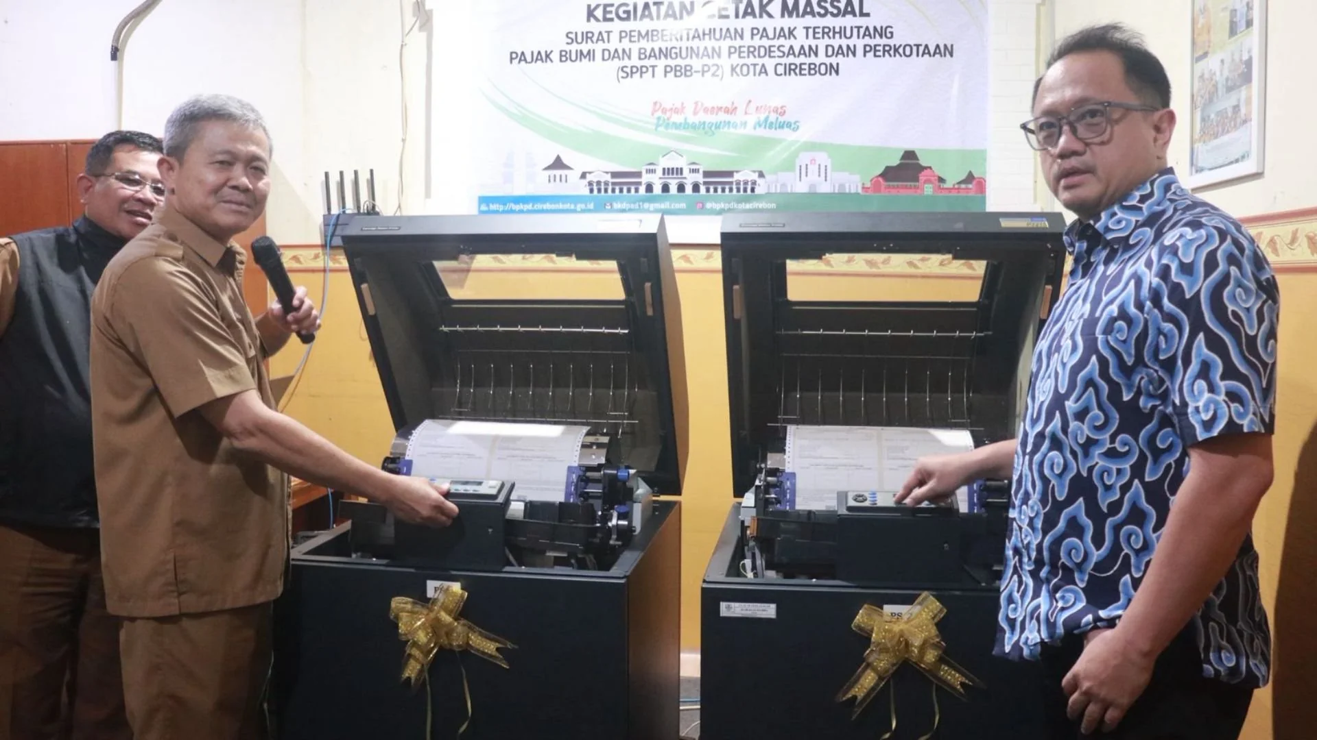 Penjabat (Pj) Sekretaris Daerah Kota Cirebon, Sumanto, menekankan pentingnya sinergi antara pemerintah dan masyarakat.Dokumentasi : Dede Sofyan Hadi