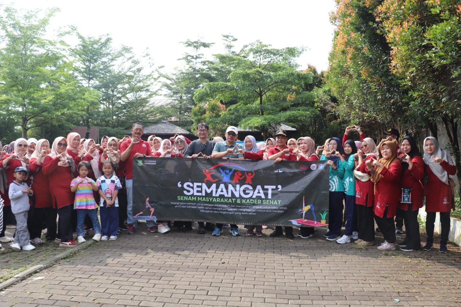 Inovasi ini diresmikan oleh Camat Citamiang Aries Ariandi, dalam kegiatan Semangat atau Senam Masyarakat dan Kader Sehat, yang dilaksanakan pada 17 April 2026 di Taman Cikondang.Dok-Diskominfo Kota Sukabumi