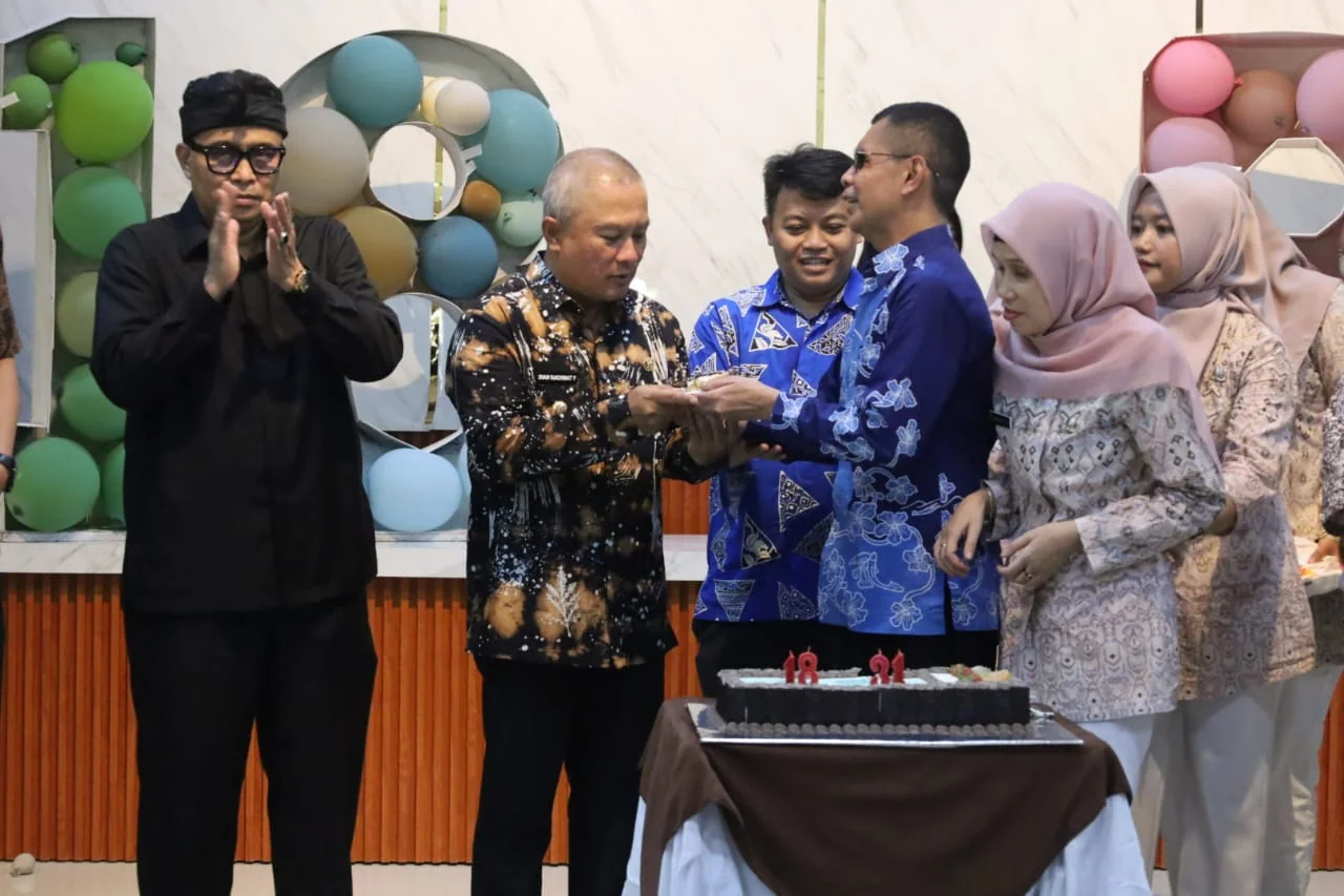 Bupati Kuningan Dr. H. Dian Rachmat Yanuar, M.Si., mengapresiasi tinggi 31 tahun dedikasi Yayasan Taruna Mandiri.Dok-Diskomimfo Kuningan