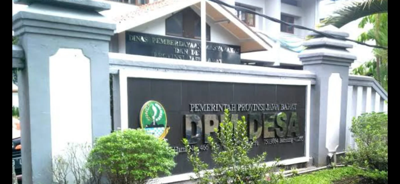 Kantor Dinas Pemberdayaan Masyarakat dan Desa Provinsi (DPMDP) Jawa Barat (Jabar)