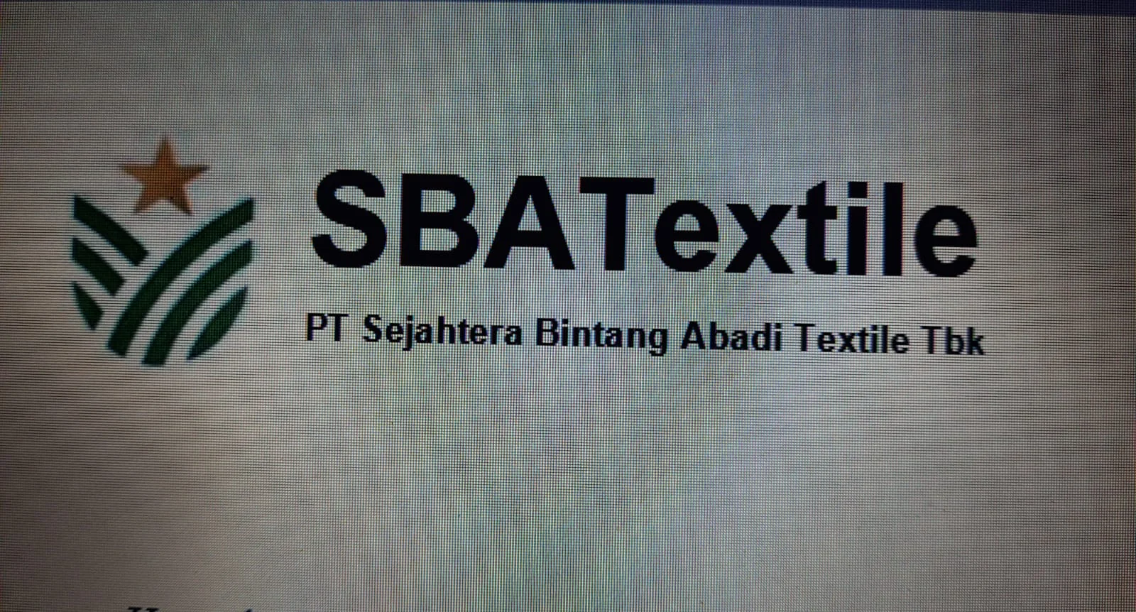 PT Sejahtera Bintang Abadi Textile (SBATextile) Jl. Raya Cicalengka - Majalaya, KM. 5 Desa Srirahayu, Kec. Cikancung Kabupaten  Bandung.Ist