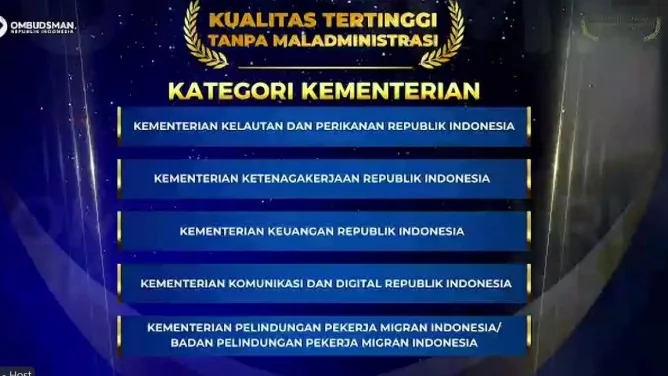 Menteri Komunikasi dan Digital Meutya Hafid menyatakan penghargaan ini lahir dari kerja nyata memperbaiki pengalaman publik saat mengakses layanan komunikasi dan digital.Dok-Diskominfo Purwakarta