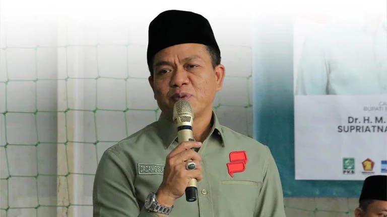 Dadang Supriatna, Bupati, hasil kapilih dina Pilkada Kabupaten Bandung 2024.
