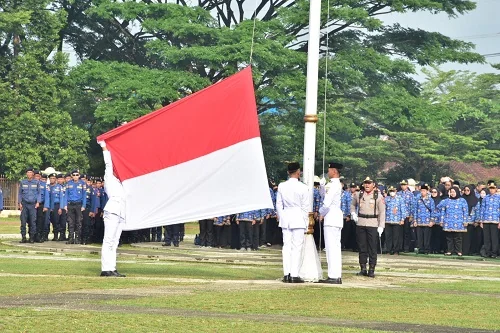 Bupati Sumedang Dony Ahmad Munir Pimpin Peringatan Hari Kebangkitan Nasional (Harkitnas) Ke-118 Tahun 2026 tingkat Kabupaten Sumedang digelar di Lapangan Pusat Pemerintahan Sumedang.Dok-Diskominfosanditik Sumedang